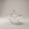 Clear Glass Candy Bowl by Zodiya
