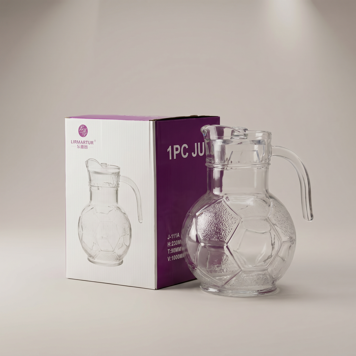 Clear Glass Jar by Zodiya