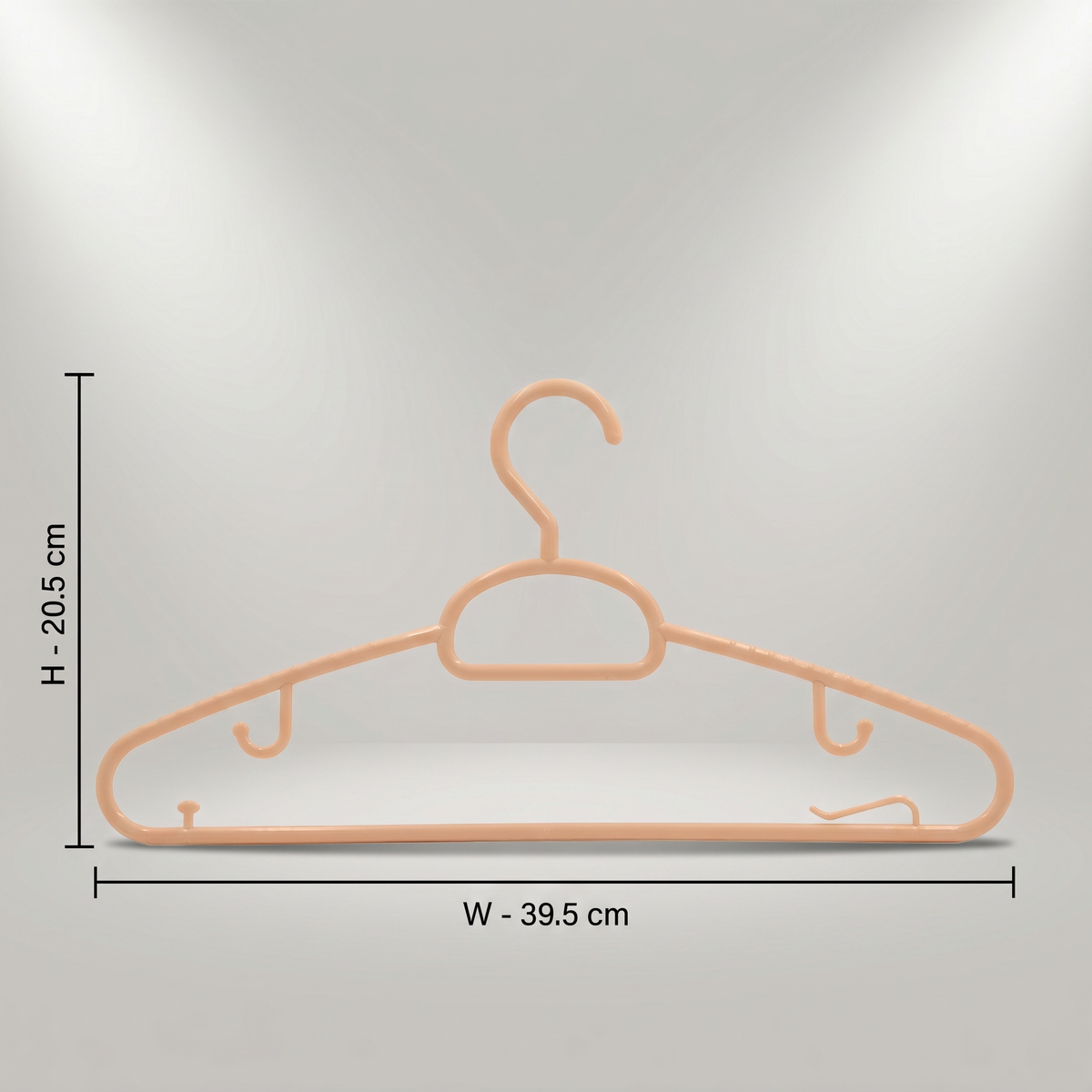 Plastic Cloth Hanger Set By Zodiya