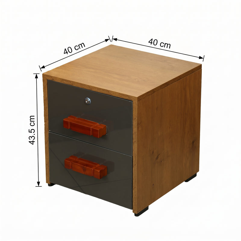ZDY-FFI-ENORA COT WITH BED SIDE-19167-6