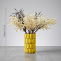 Yellow Flower Vase (large) by Zodiya