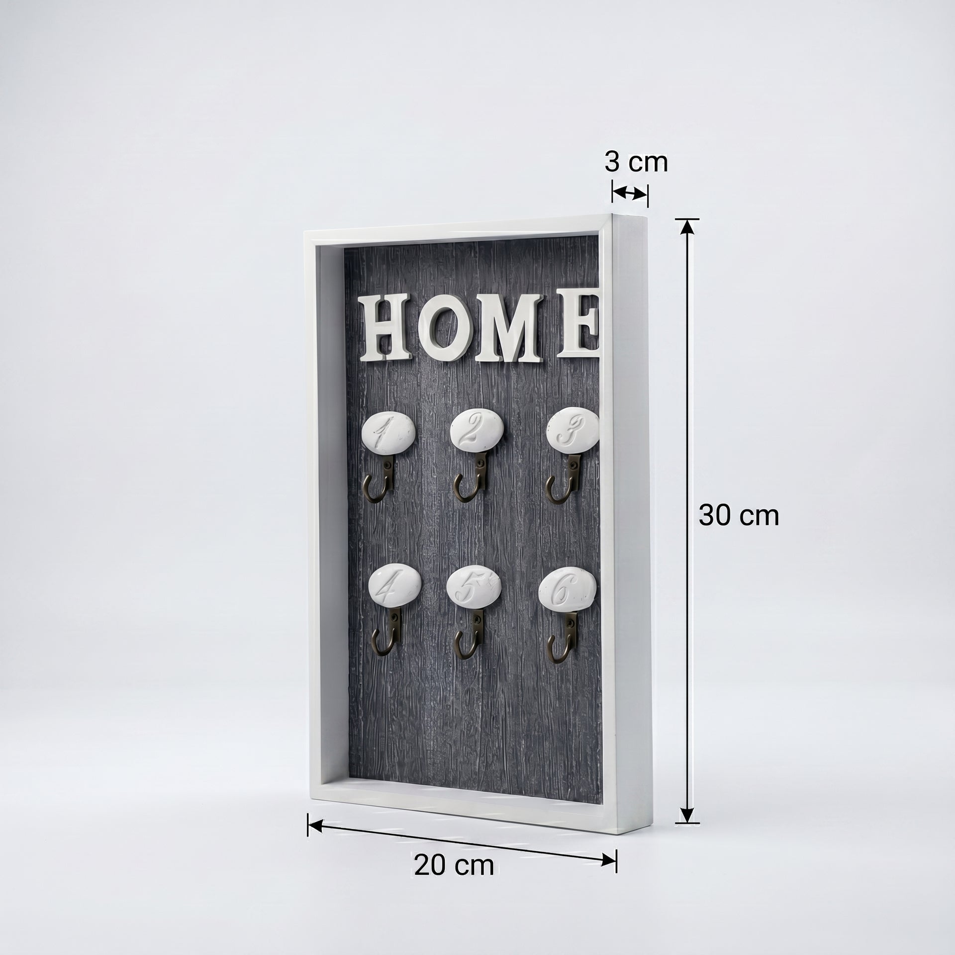 Wooden Key Holder Frame By Zodiya