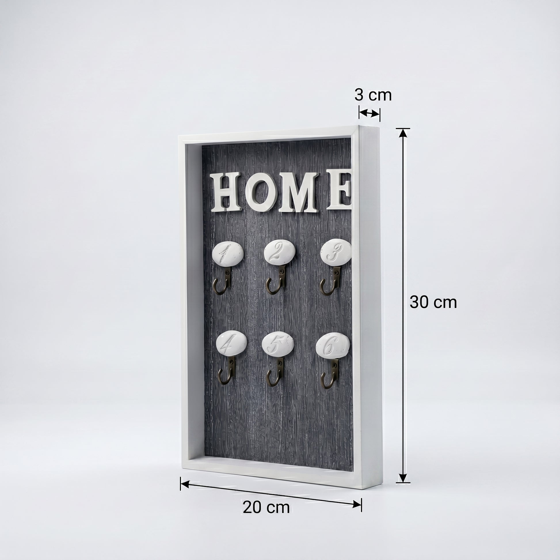 Wooden Key Holder Frame By Zodiya-2