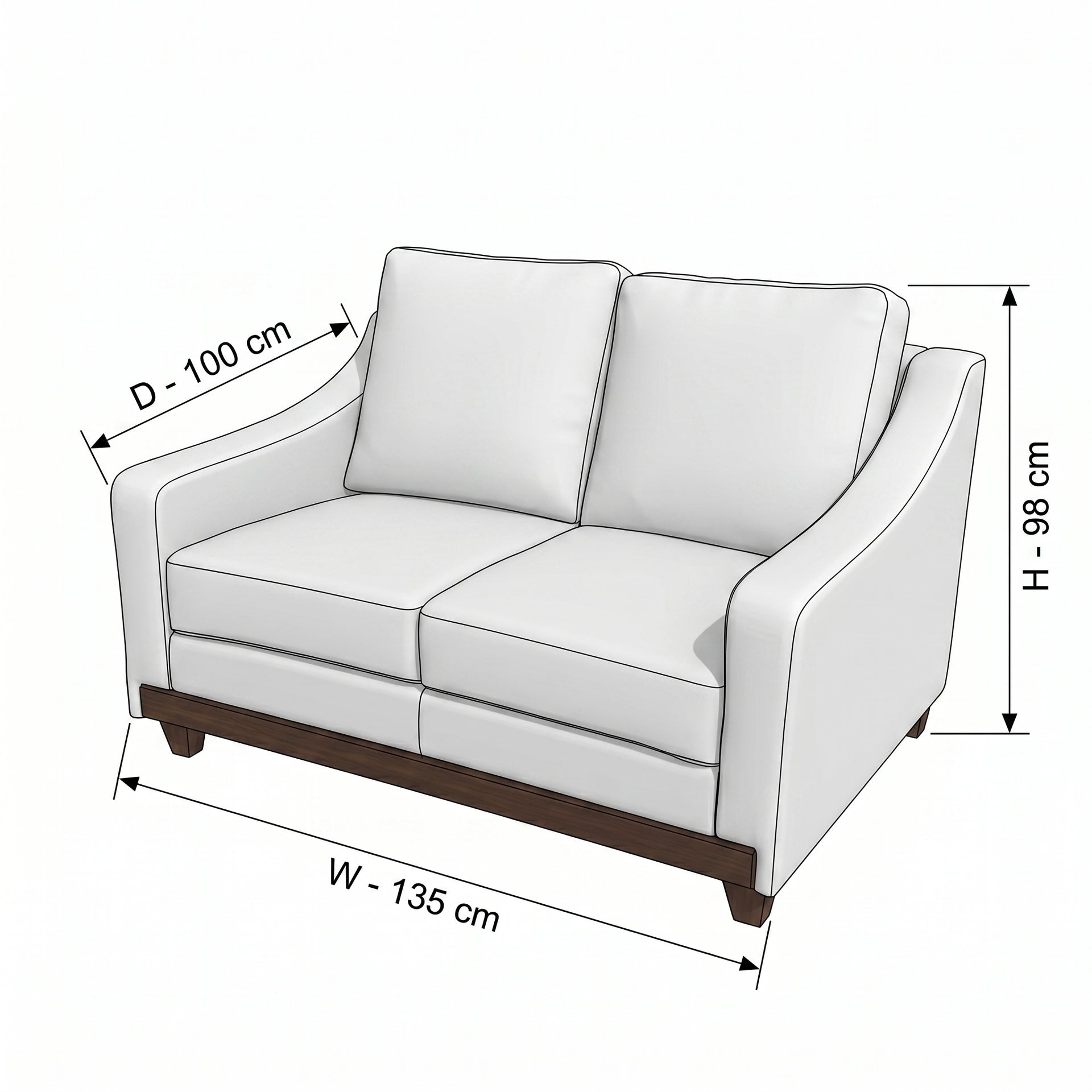 ZDY-Apholine Sofa 2 Seater-16787