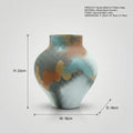 Gradient Ceramic Flower Vase (small) By Zodiya