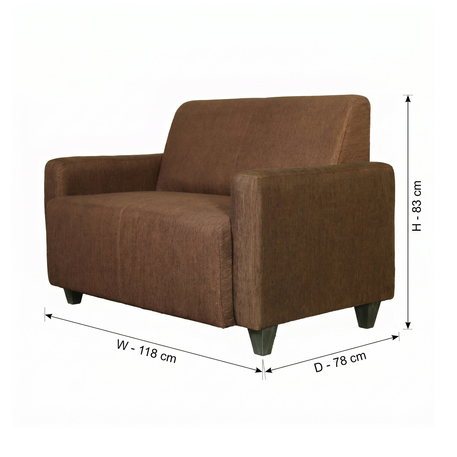 ZDY-Cospe Fabric Sofa 2 Seater-13863-2