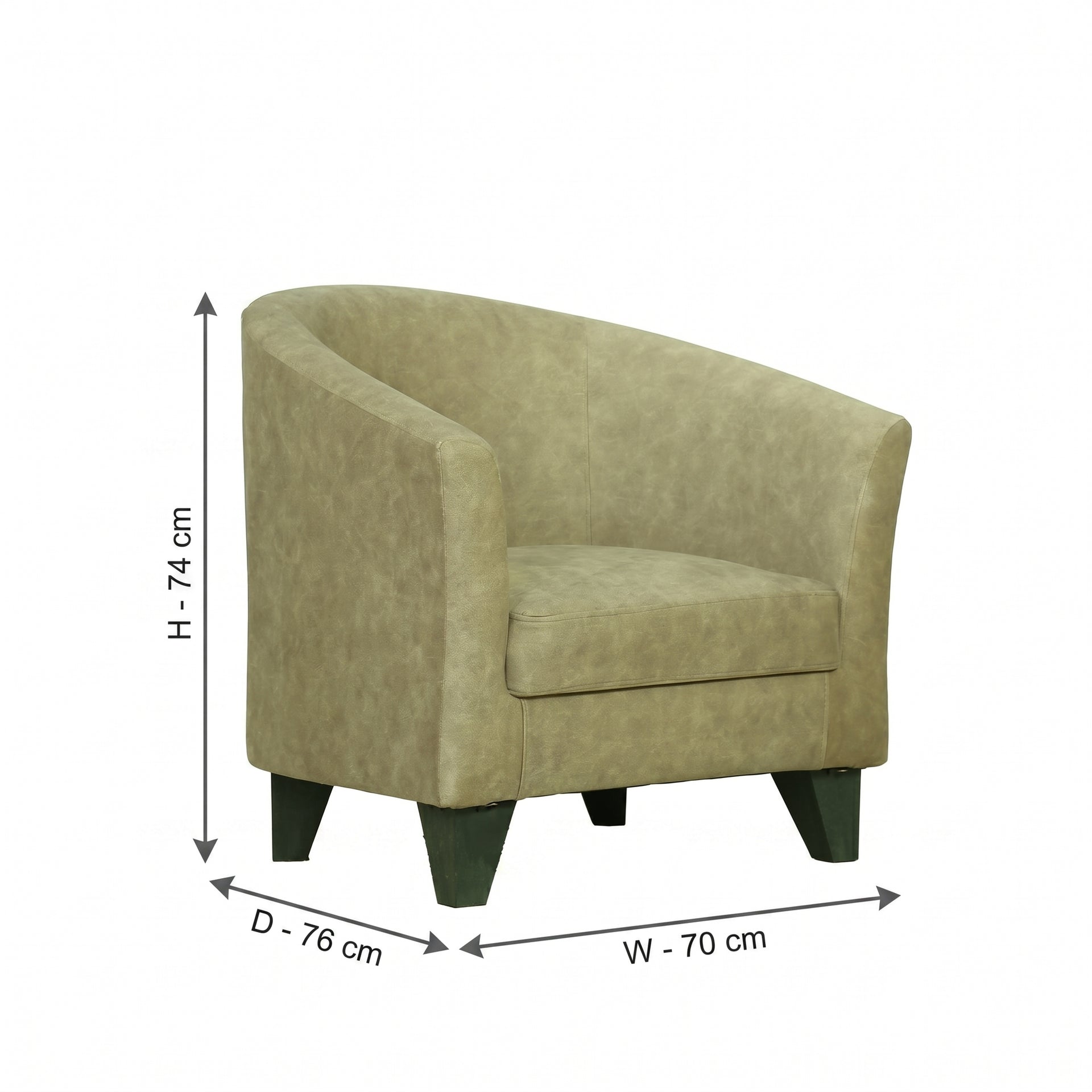 ZDY-Cameron Chair with Ottoman-17524
