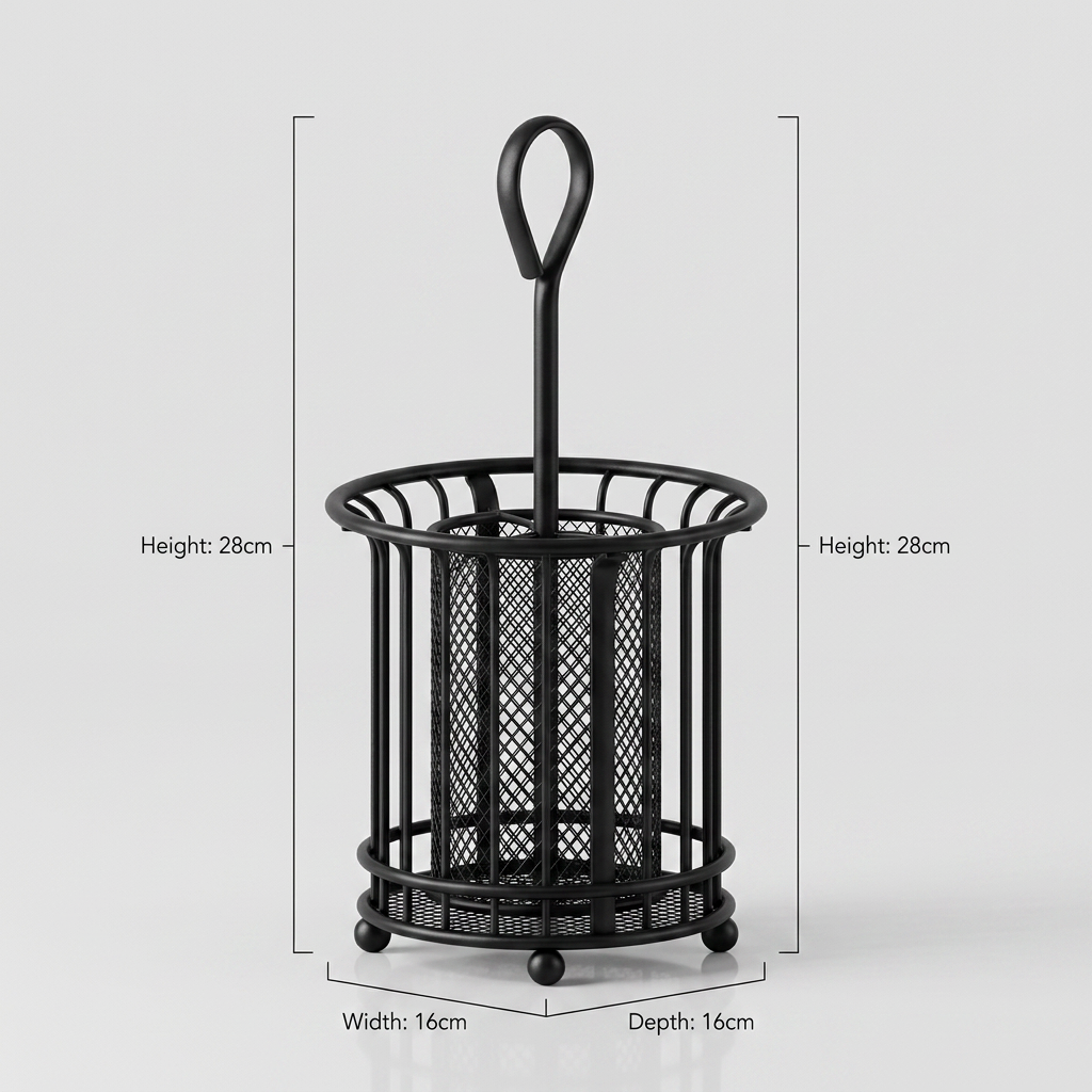 Iron Cutlery Holder by Zodiya