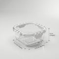 Rectangular Glass Food Container Box (310 ml) By Zodiya