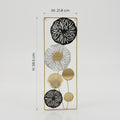 Black and Gold Metal Wall Frame By Zodiya