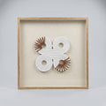 Wooden Wall Frame (3D Rope Knot) By Zodiya