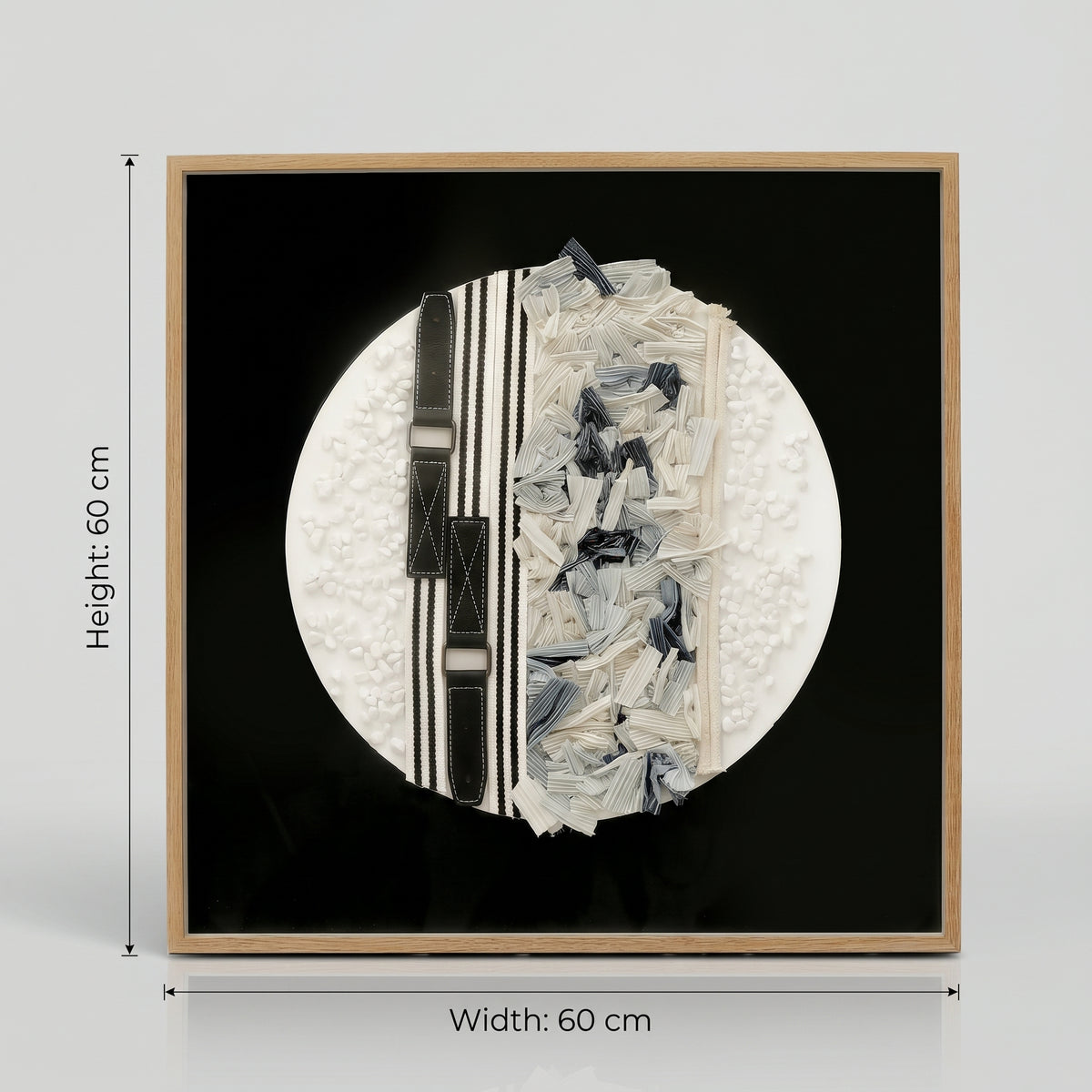Wooden Frame for Wall (Textile Art) By Zodiya