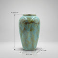 Stone Grey Medium Ceramic Flower Vase  By Zodiya