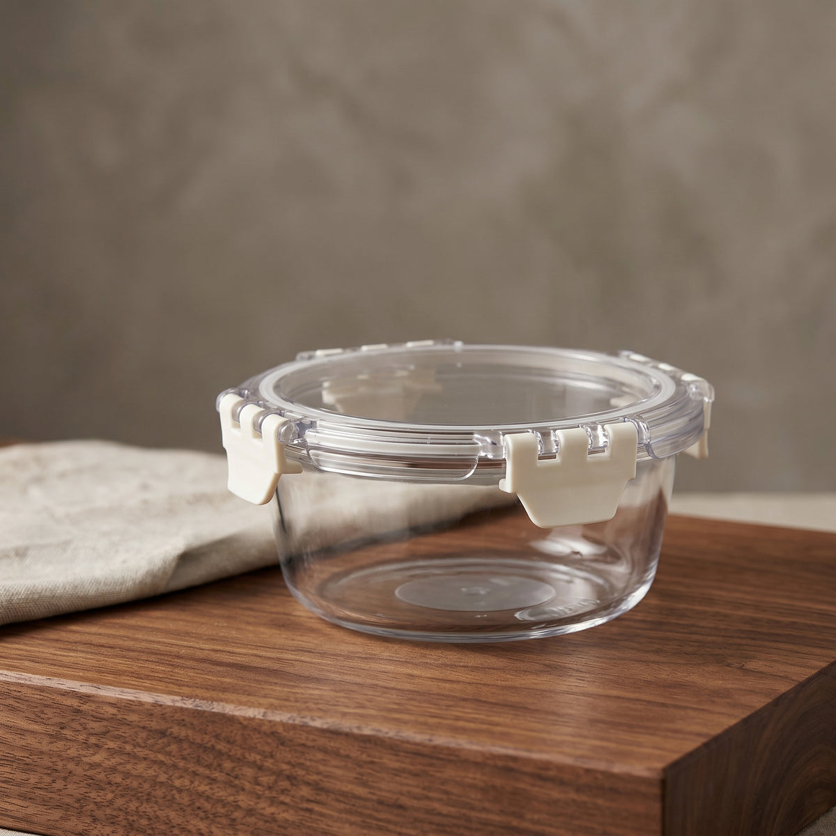 Glass Food Container Box (370 ml) By Zodiya