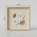 Wooden Wall Frame (3D Rope Knot) By Zodiya