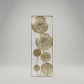 Black and Gold Metal Wall Frame By Zodiya