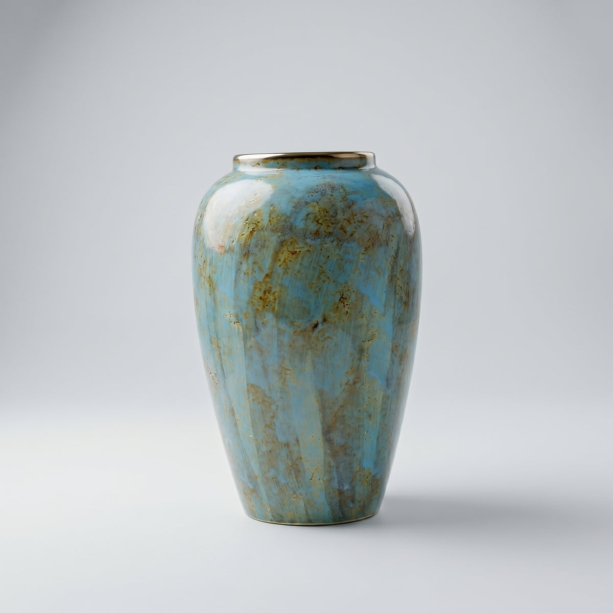 Stone Grey Medium Ceramic Flower Vase  By Zodiya