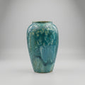 Green Glaze Ceramic Jar Vase (medium) By Zodiya
