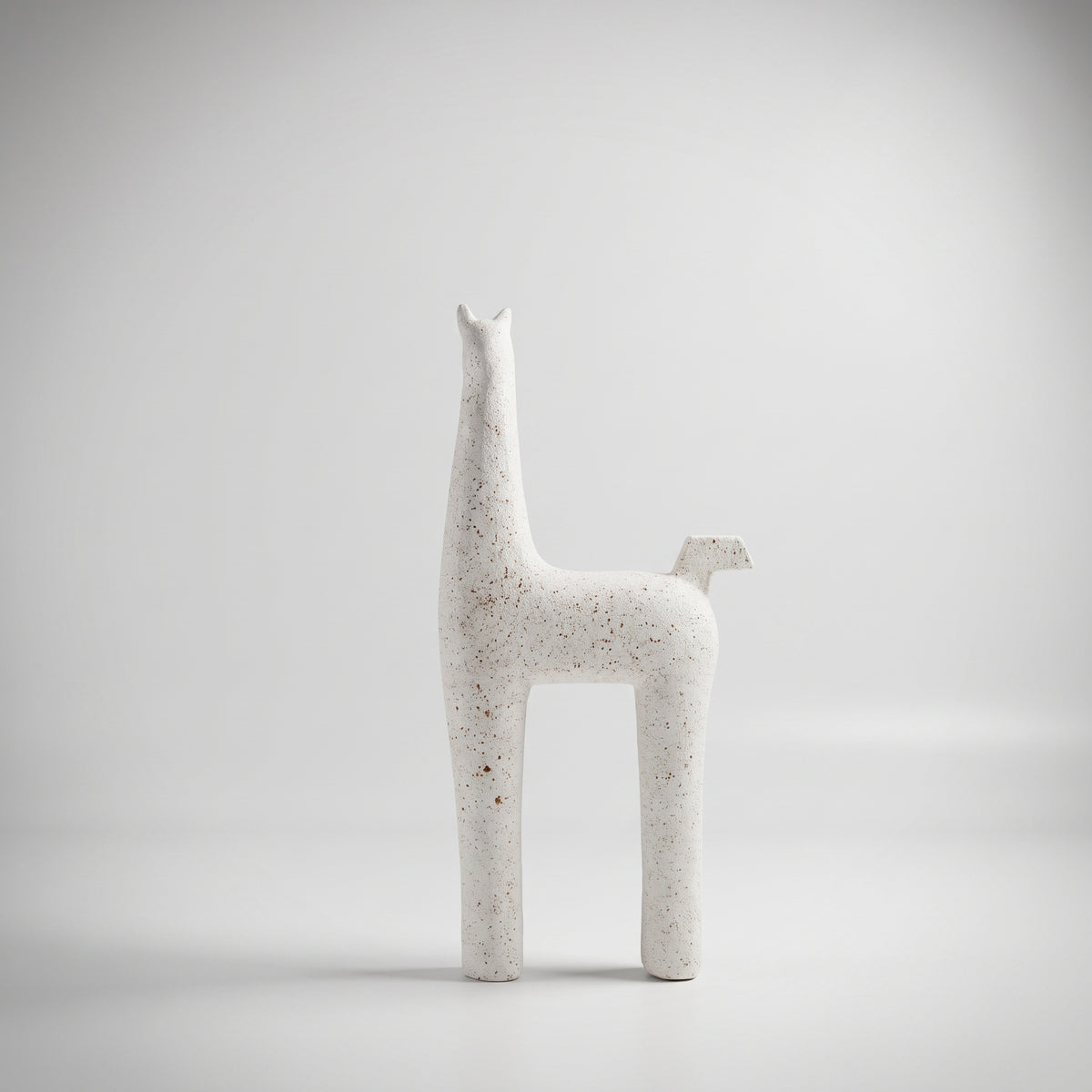 Beige Ceramic Animal Decor By Zodiya