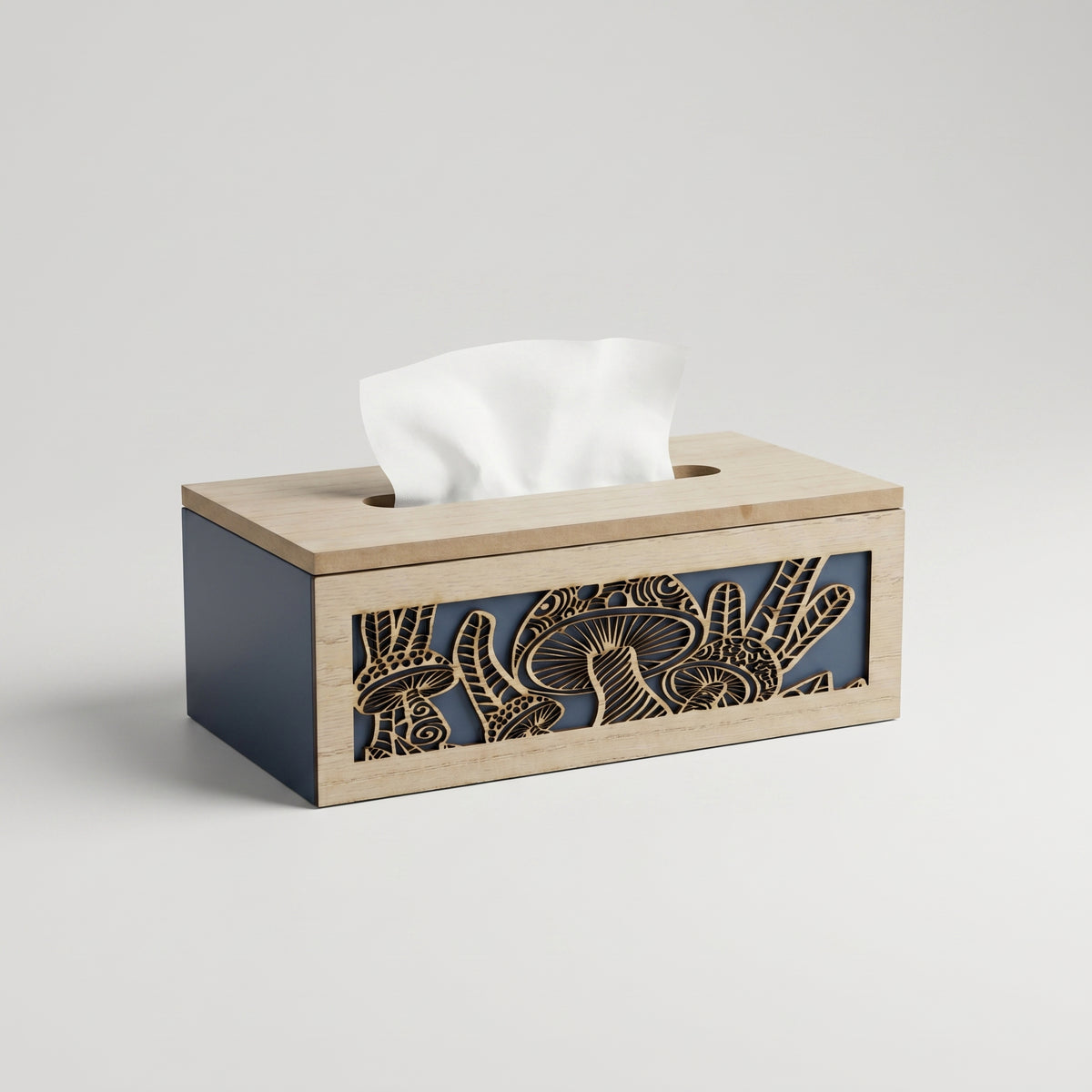 Wooden Tissue Box By Zodiya