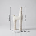 Beige Ceramic Animal Decor By Zodiya