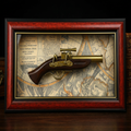 Gun Wall Decor by Zodiya