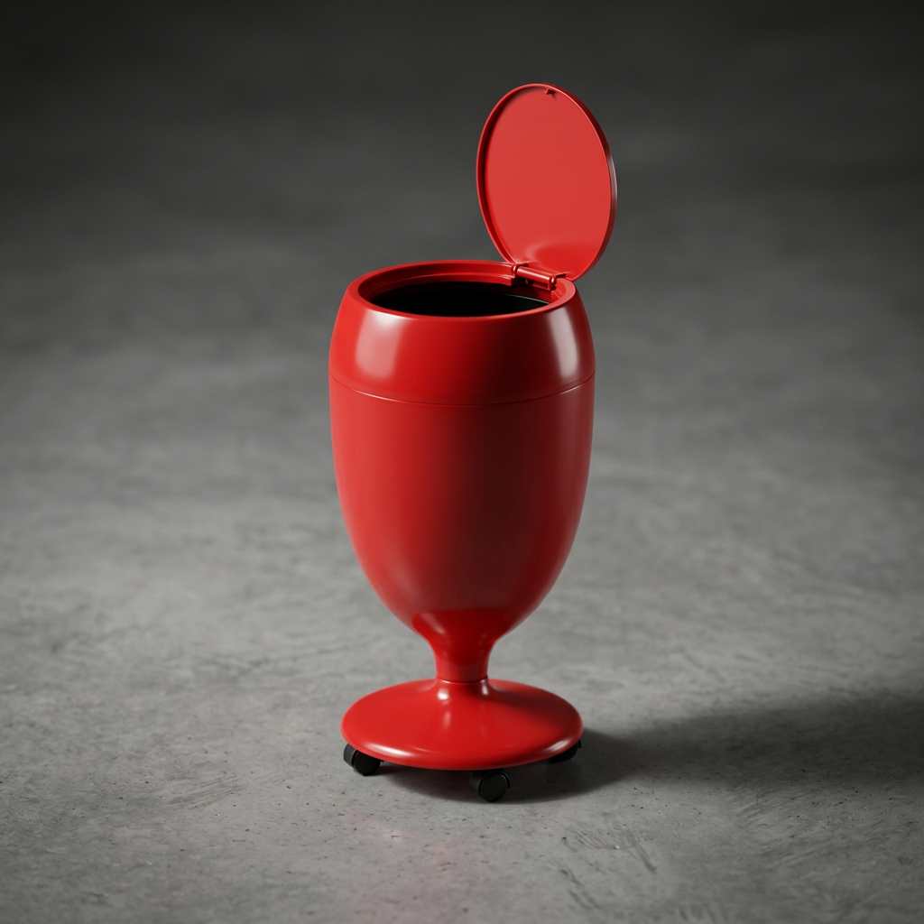 Floor Standing Dustbin by Zodiya