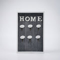 Black and White Wooden Key Holder Stand By Zodiya