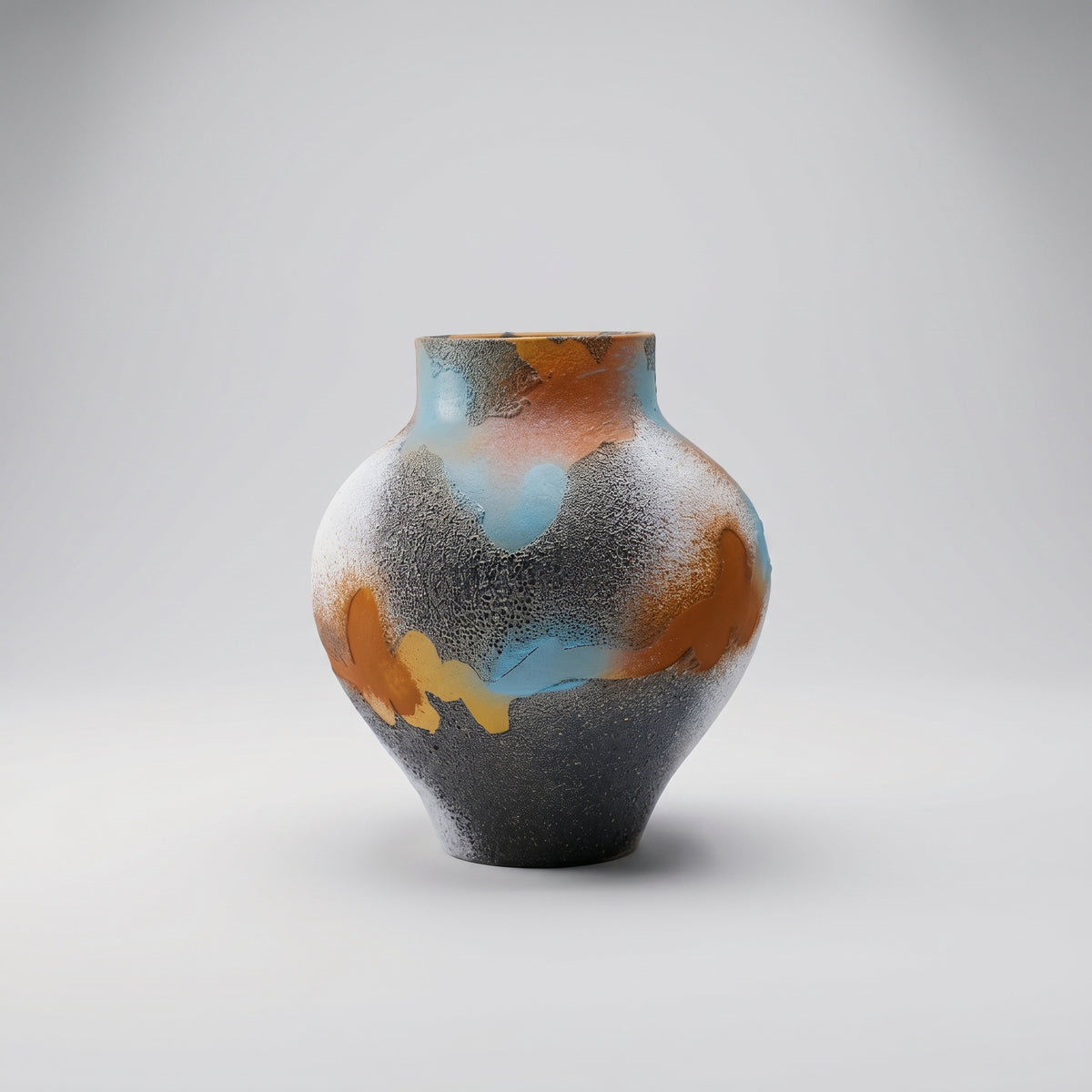 Gradient Ceramic Flower Vase (small) By Zodiya