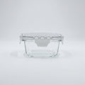 Rectangular Glass Food Container Box (310 ml) By Zodiya