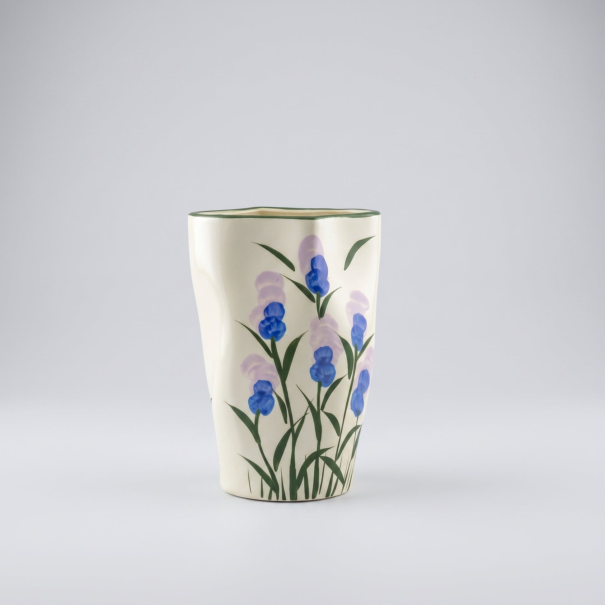 Ceramic Flower Vase Floral By Zodiya-6