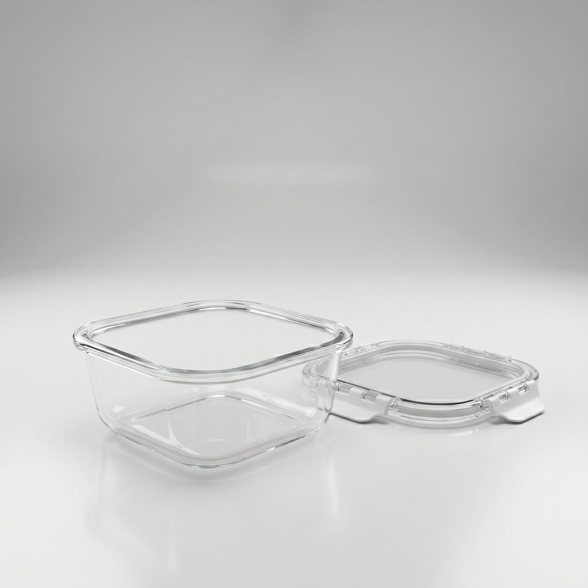 Glass Food Container Box (800 ml) By Zodiya
