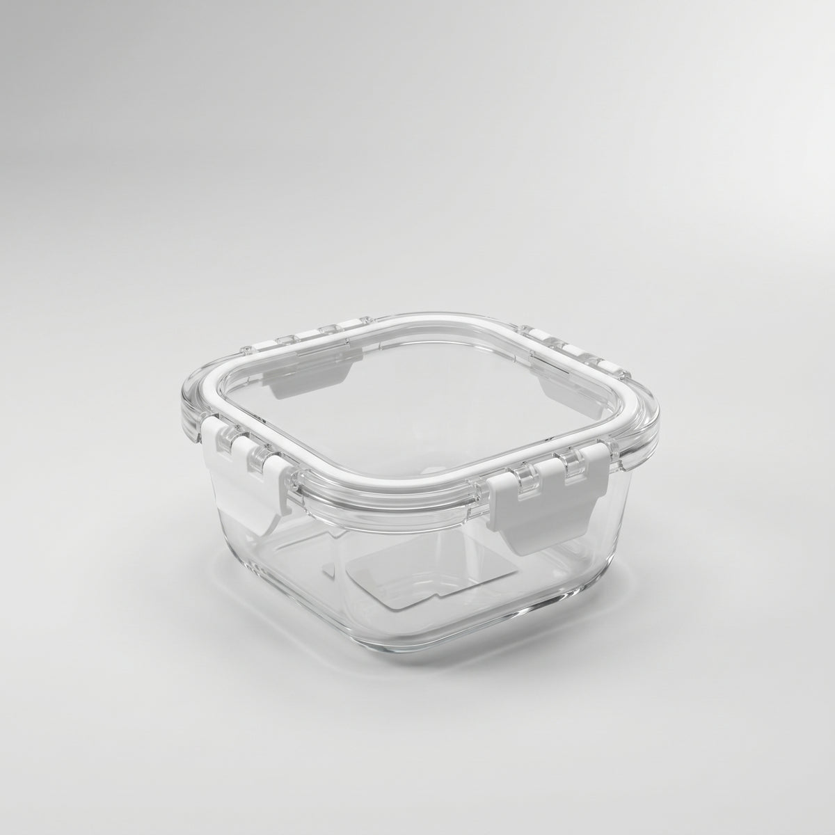 Rectangular Glass Food Container Box (310 ml) By Zodiya