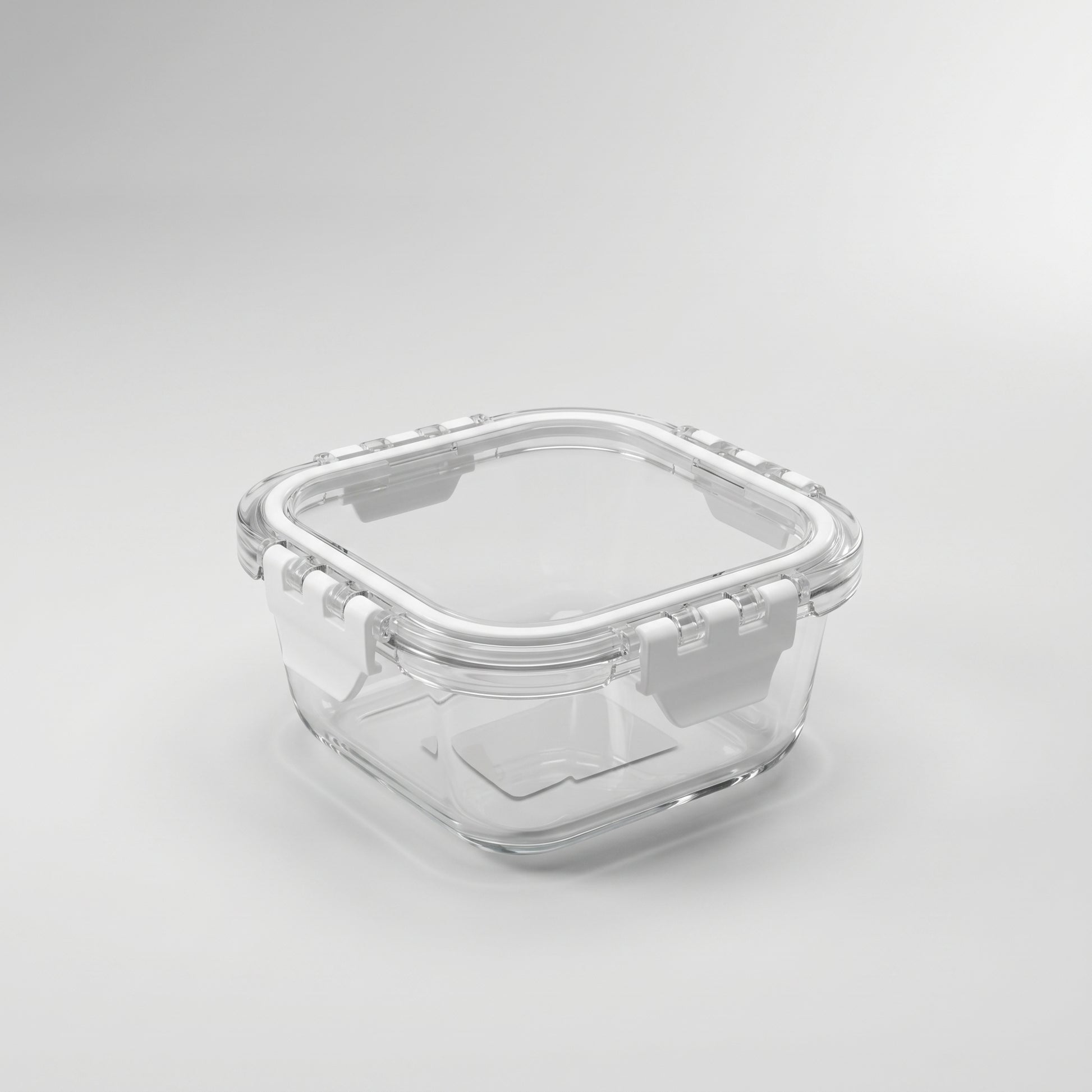 310 ml Rectangular Glass Food Can By Zodiya-3