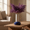 Navy Blue Ceramic Flower Vase By Zodiya