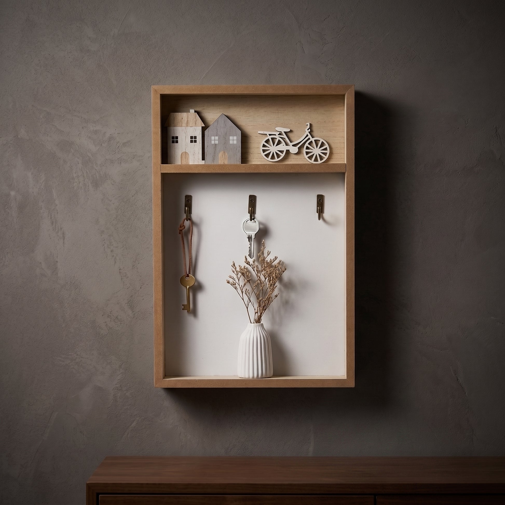 Wooden Keyholder by Zodiya-1