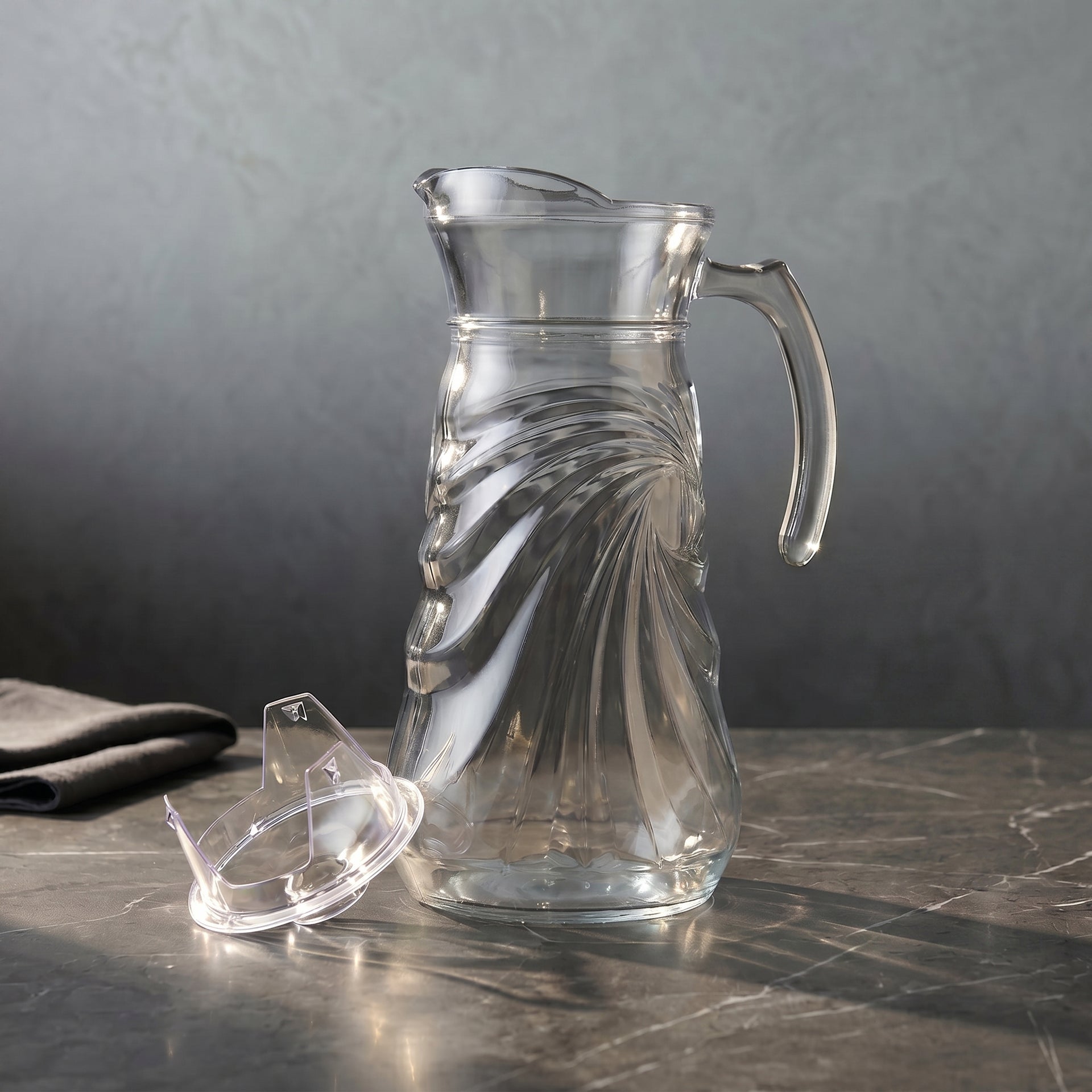 Clear Glass Jar by Zodiya