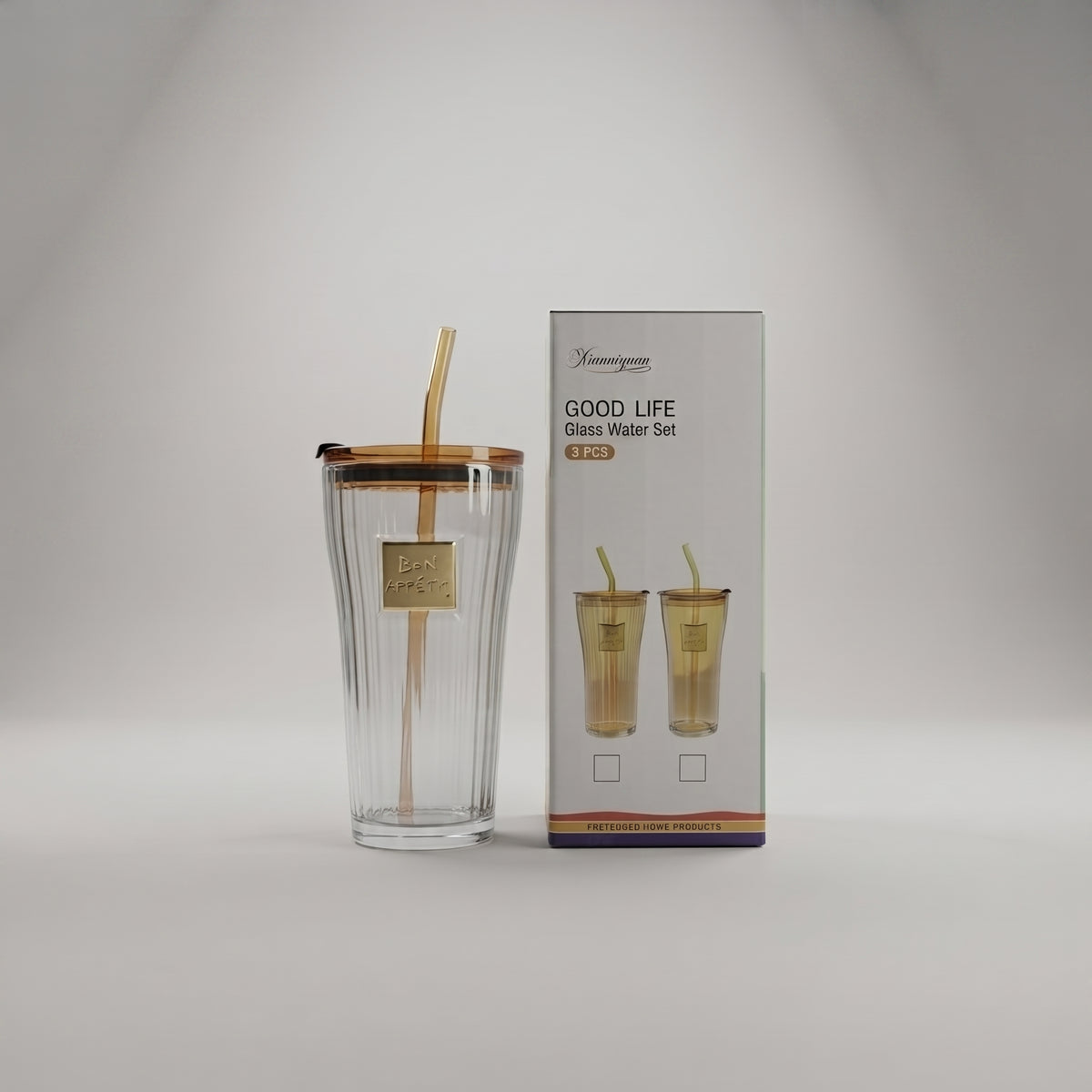 Brown Sipper Glass by Zodiya