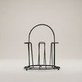 Black Metal Glass Holder By Zodiya