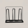 Square Metal Glass Holder By Zodiya