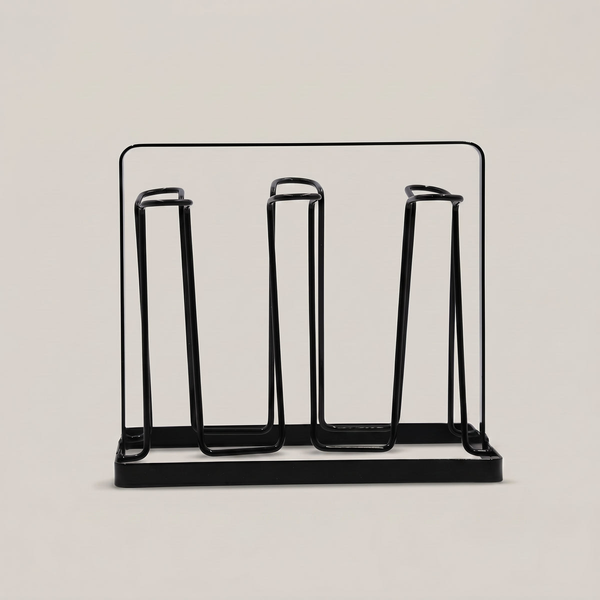 Square Metal Glass Holder By Zodiya