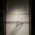 Pink Plastic Cloth Hanger Set By Zodiya