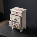 White Wooden Jewellery Organiser Box By Zodiya