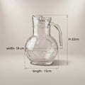 Clear Glass Jar by Zodiya