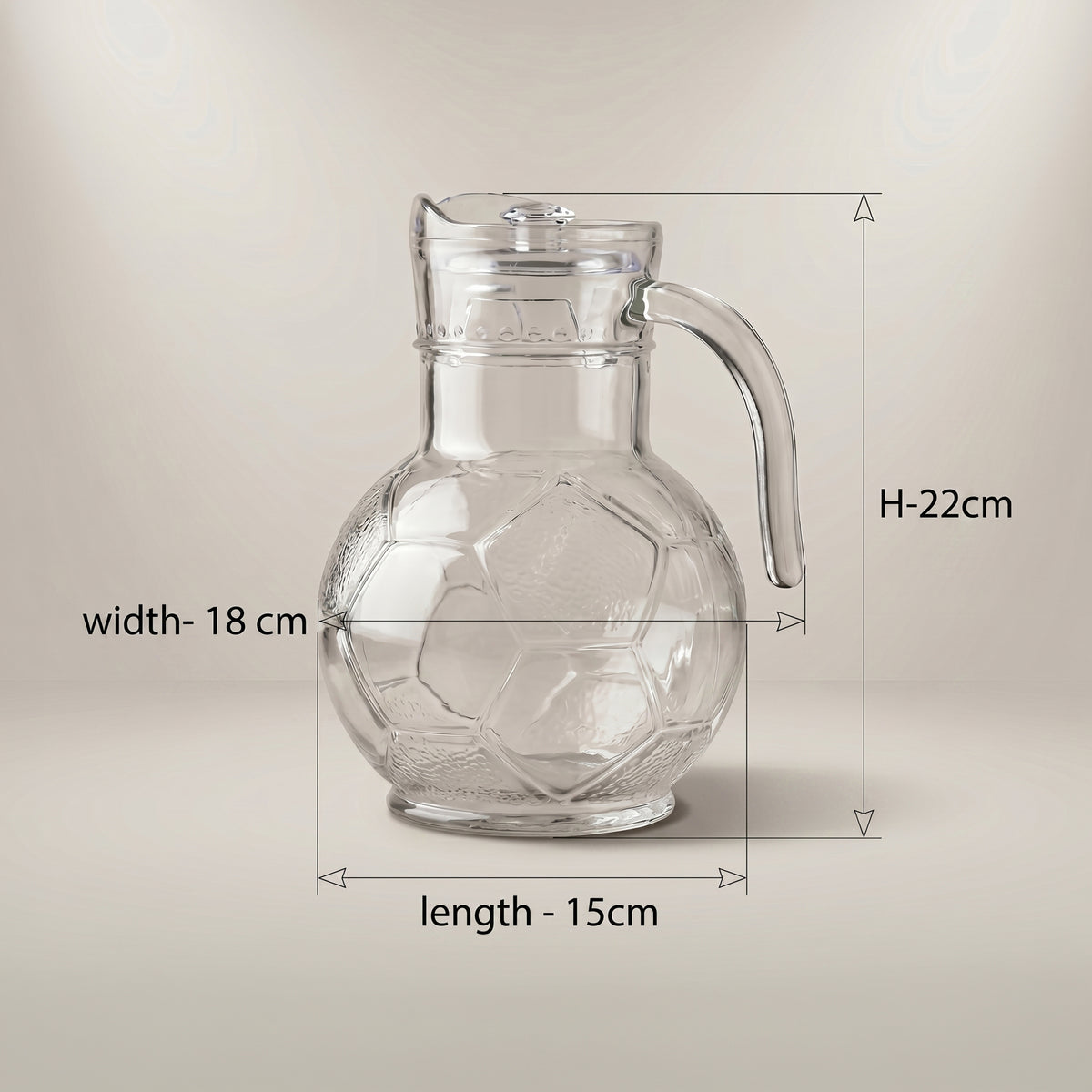 Clear Glass Jar by Zodiya