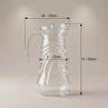 Clear Glass Water Jug by Zodiya