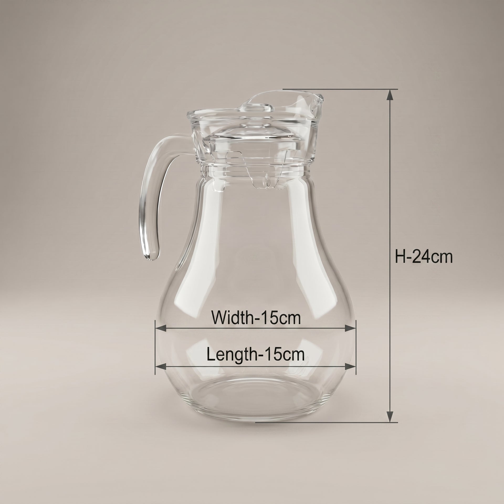 Clear Glass Jar by Zodiya