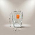Clear Tea Glass Set of 6 by Zodiya