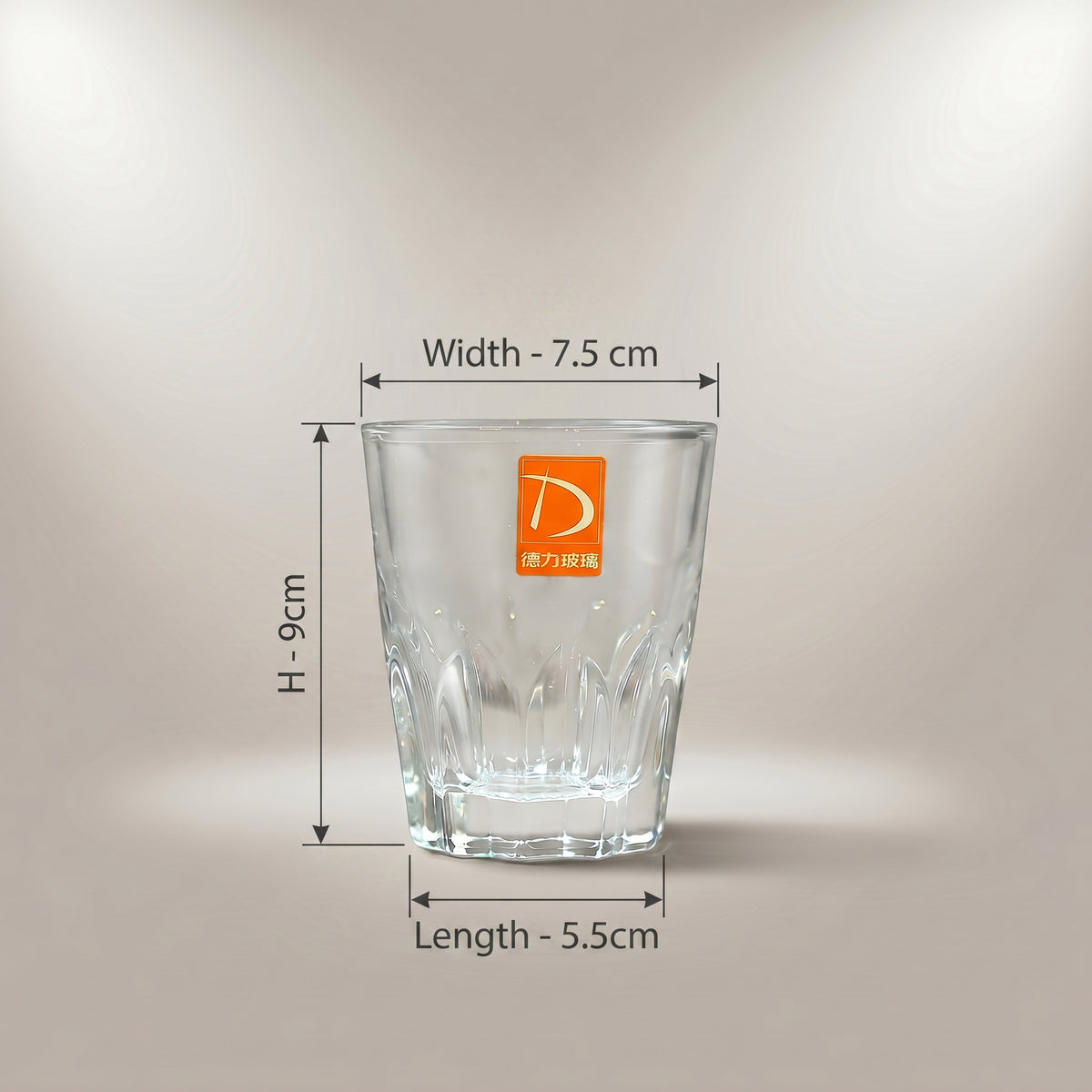 Clear Tea Glass Set of 6 by Zodiya