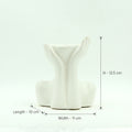 Ceramic Hand Sculpture Vase by Zodiya